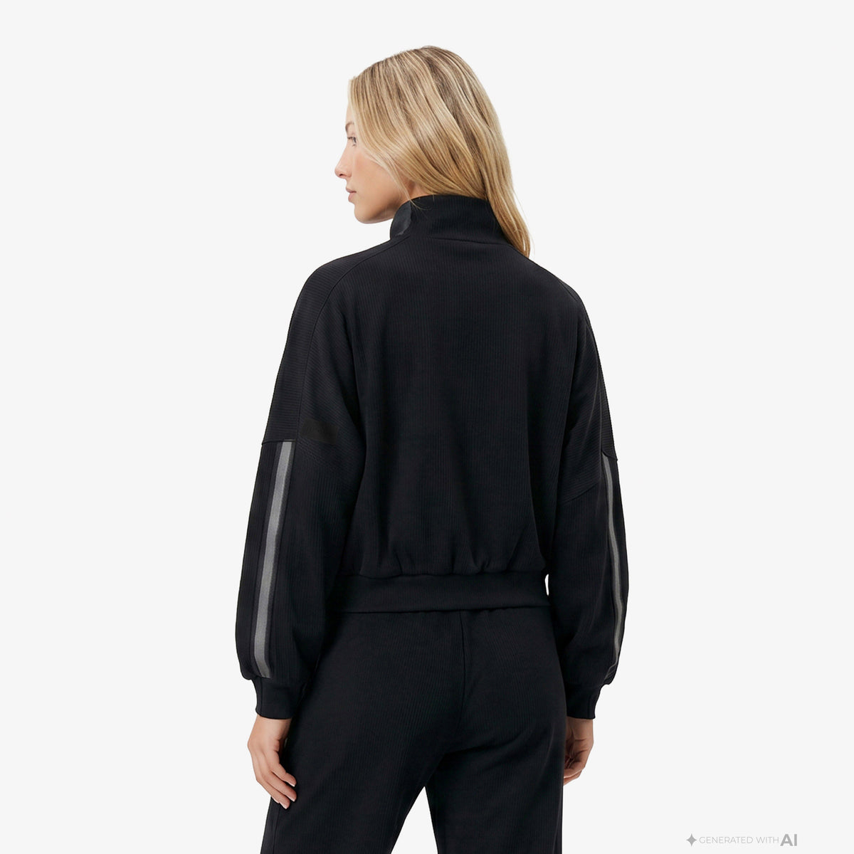 Anta Fearless Trip Kadın Siyah Sweatshirt