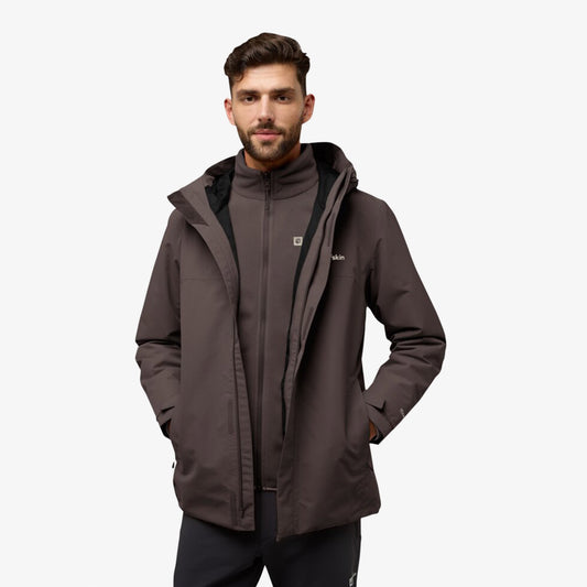 Jack Wolfskin Altenberg 3in1 Erkek Yeşil Ceket