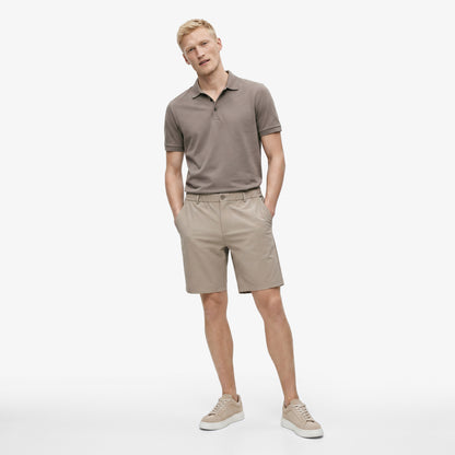 Nautica Erkek Bej Regular Fit Su Itici Şort
