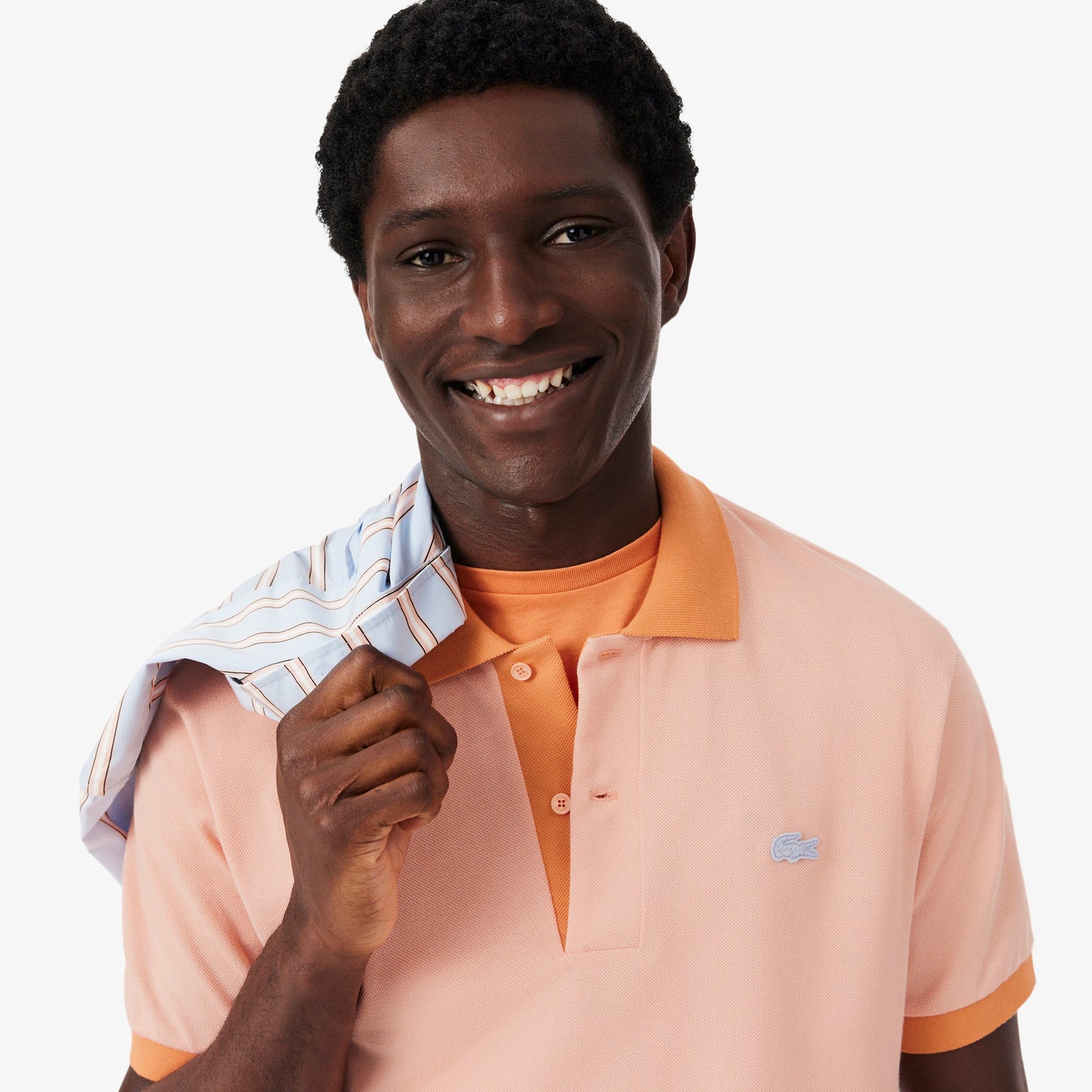 Lacoste Classic Fit Erkek Turuncu Polo