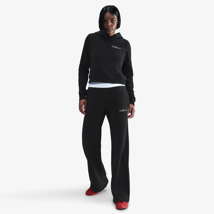 Nike Phoenix Fleece Shrunken Kadın Siyah Sweatshirt