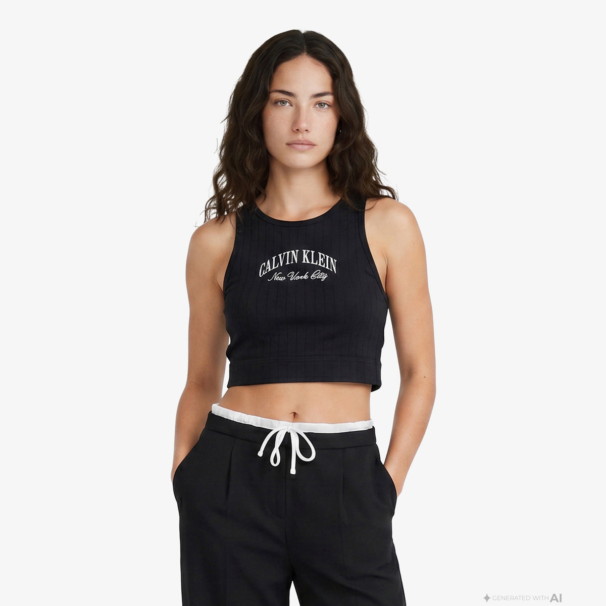 Calvin Klein Unlined Kadın Siyah Spor Sütyeni