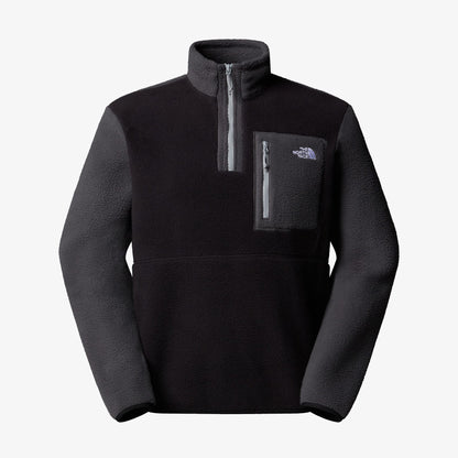 The North Face Erkek Yumiori Tam Boy Fermuarlı Siyah Polar Mont