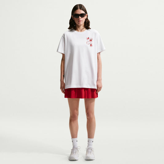 Nike Sportswear Classics Bf Cafe Tomato Kadın Beyaz T-shirt
