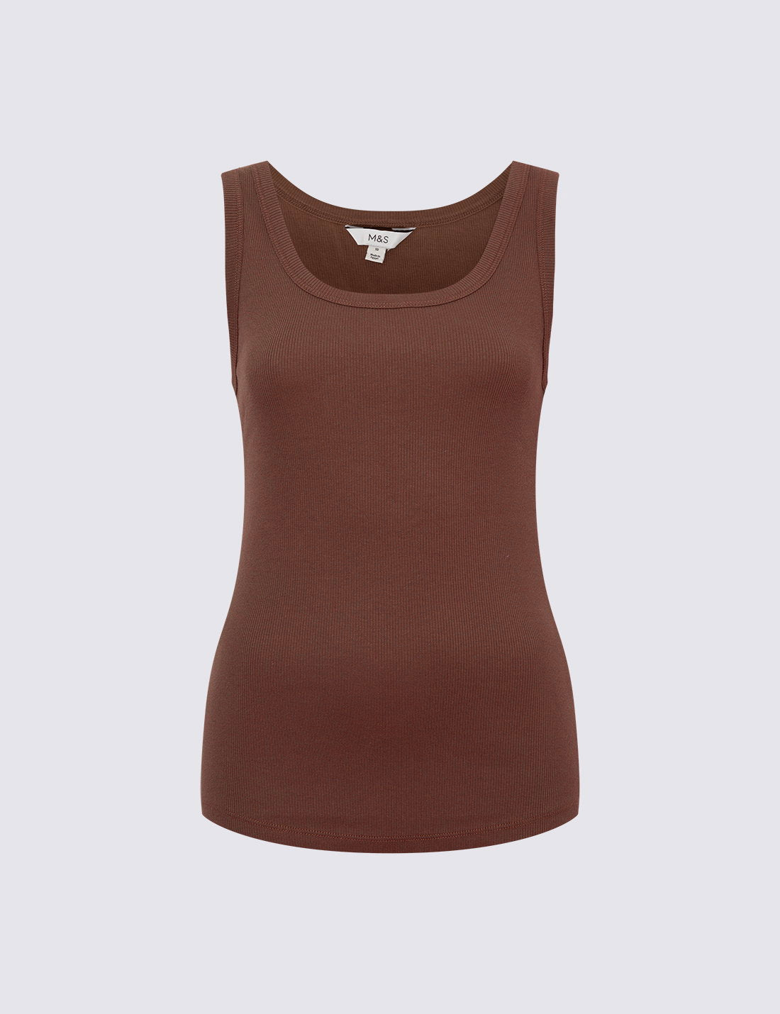 Pamuk Karışımlı Ribana Slim Fit Atlet