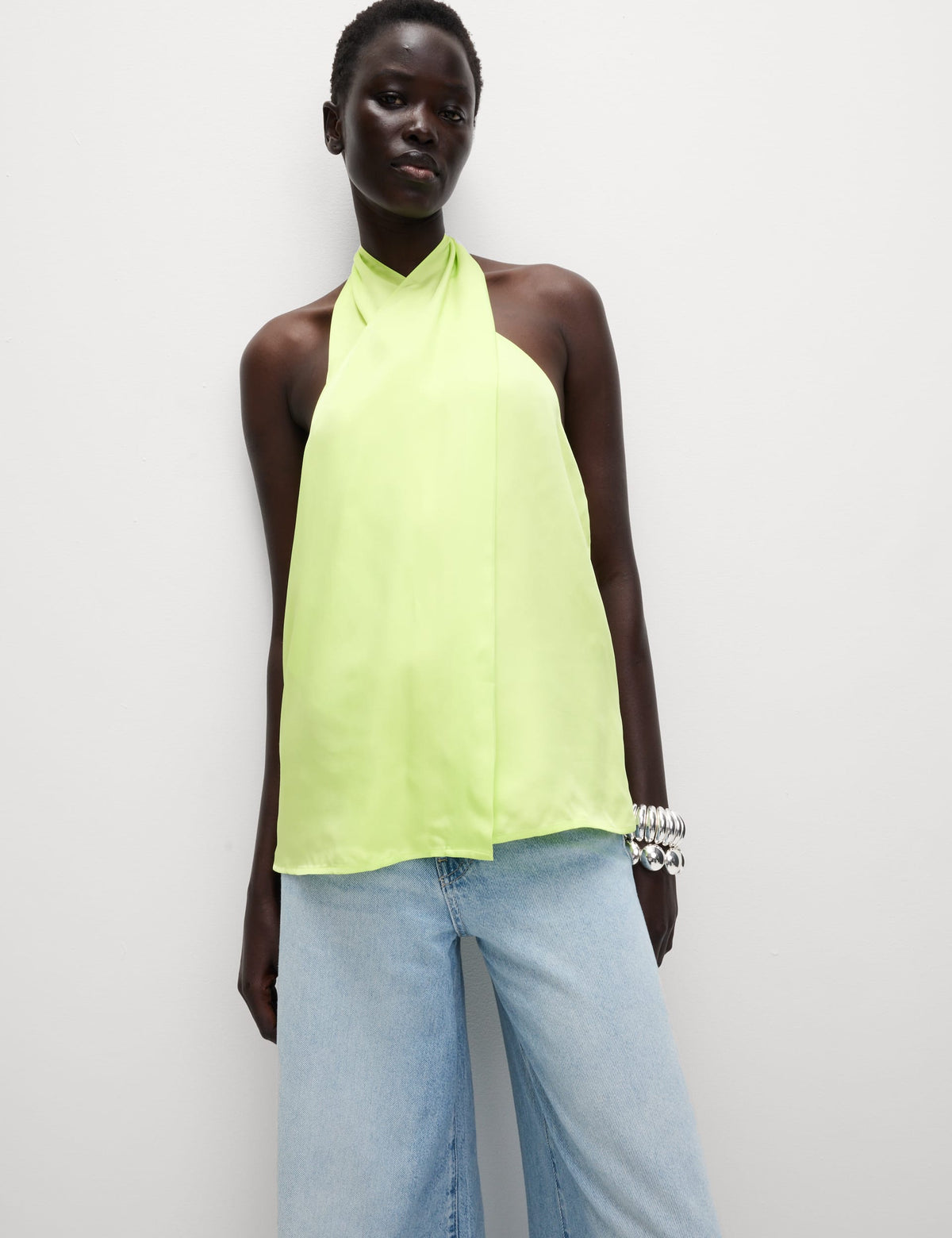 Edit Halter Yaka Bluz