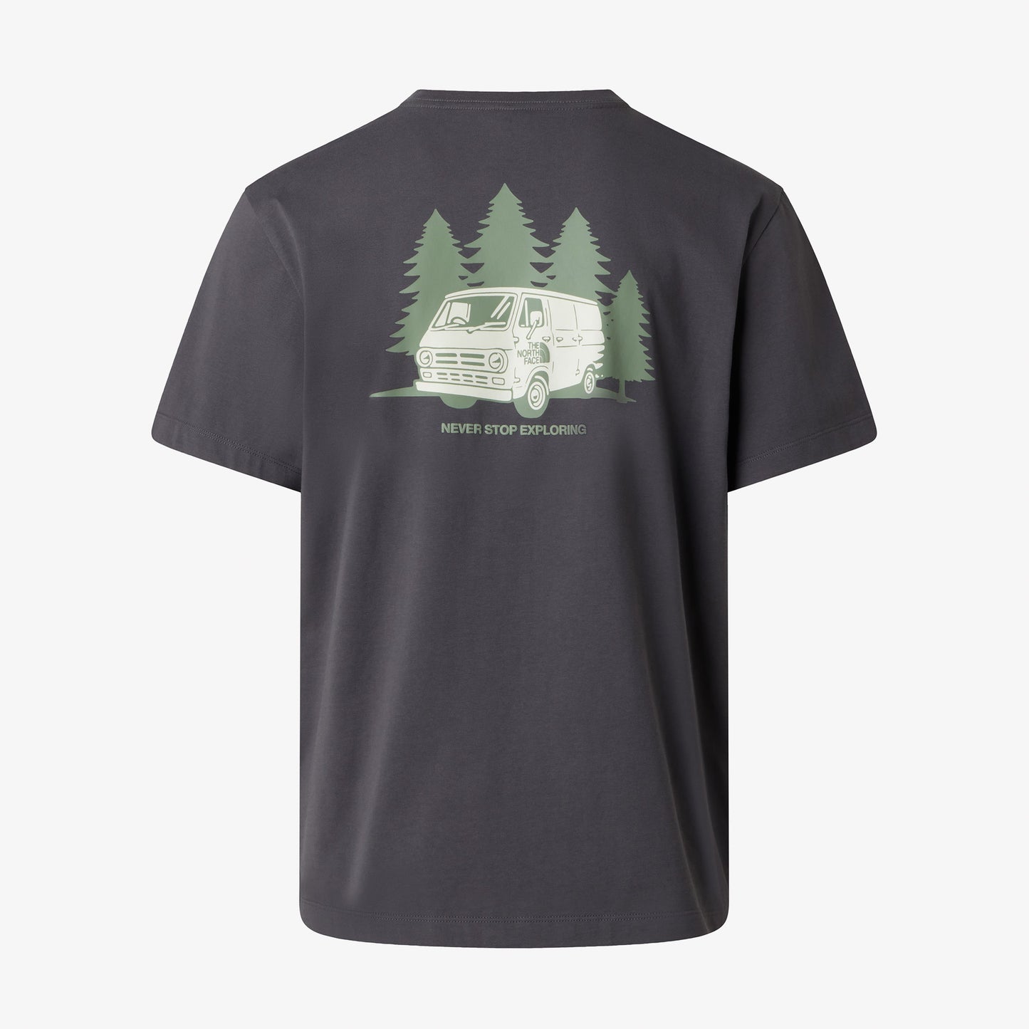 The North Face Van Life Relaxed Erkek Gri T-shirt