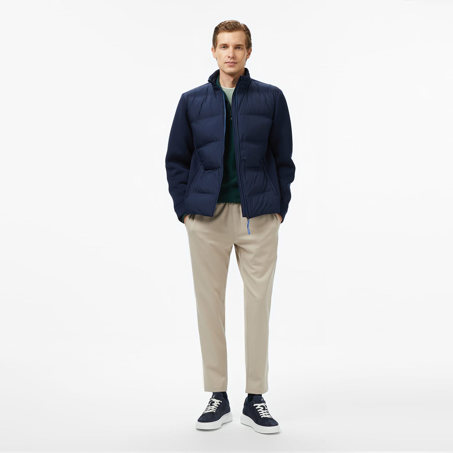 Nautica Erkek Lacivert Regular Fit Mont
