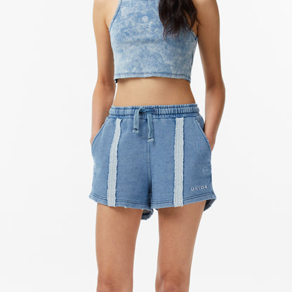 United4 Regular Fit Kadın Lacivert Şort