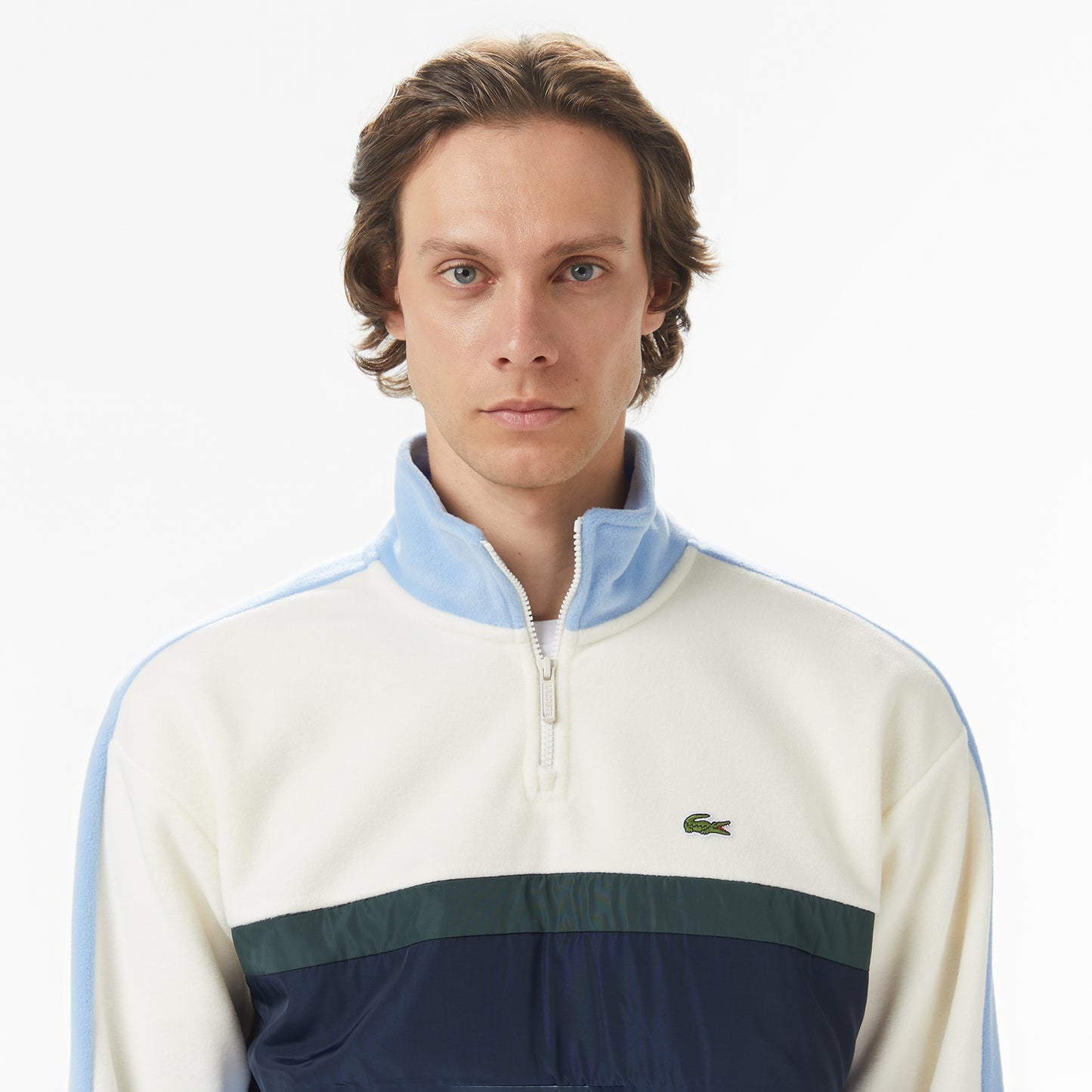 Lacoste Erkek Loose Fit Açık Mavi Sweatshirt
