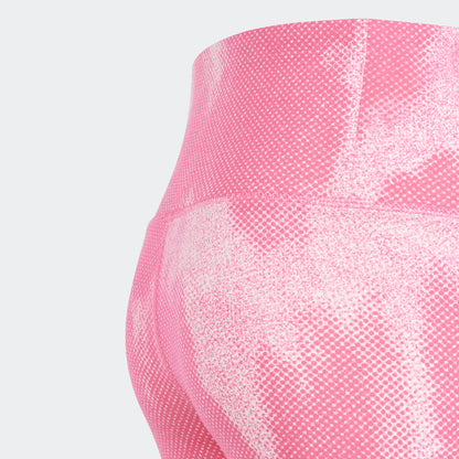 Adidas Sportswear Jg Fi Aop 7/8le Çocuk Pembe Tayt