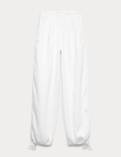 Saf Keten Pantolon