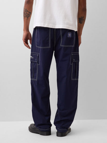 Lacivert Gap × Awake Ny Kargo Baggy Jogger Eşofman Altı
