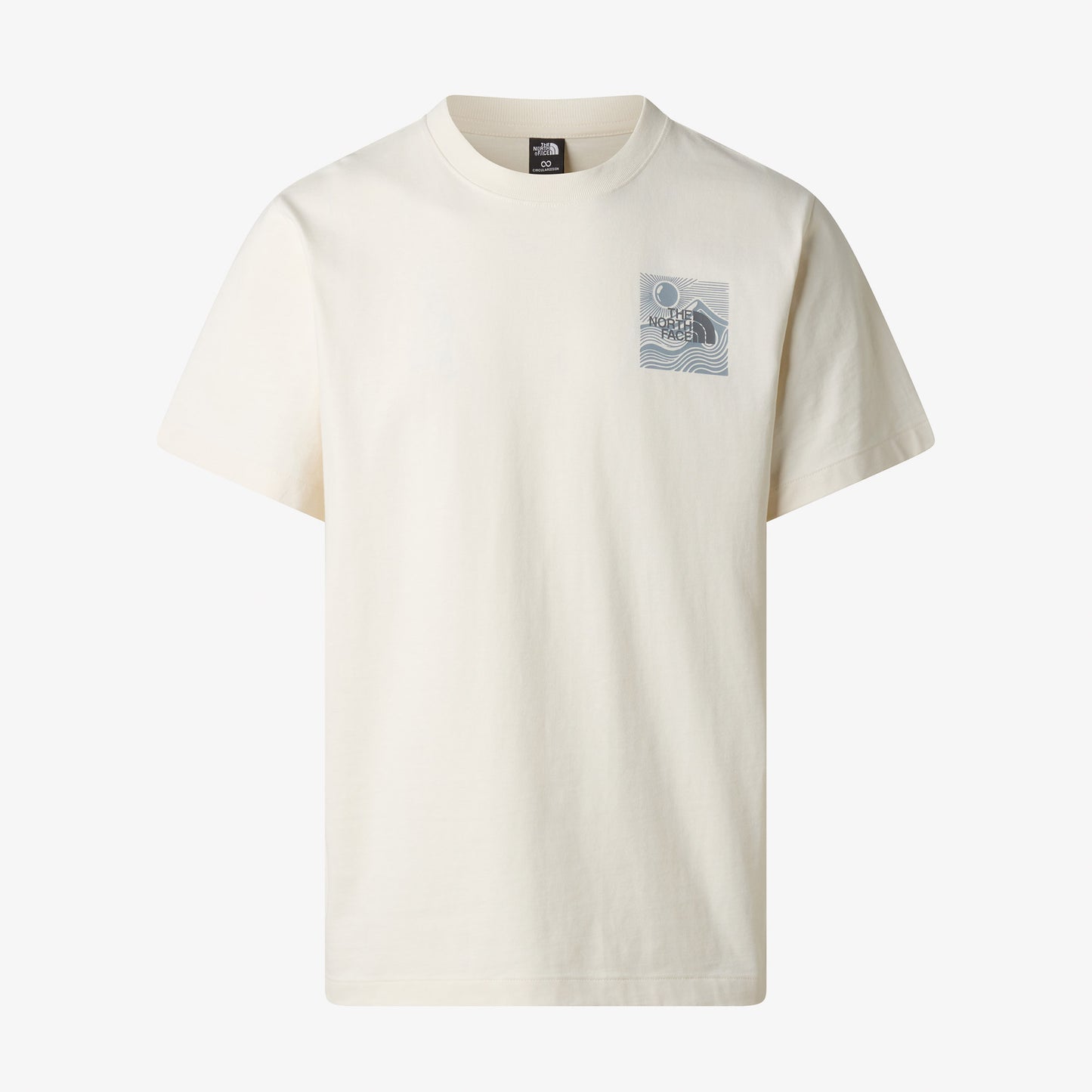 The North Face Mountain Escape Relaxed Erkek Beyaz T-shirt