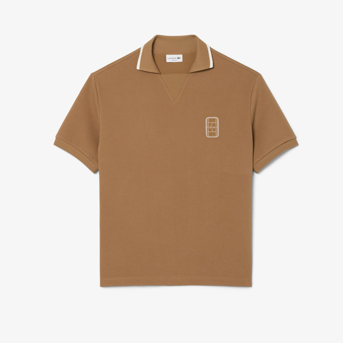 Lacoste Erkek Loose Fit Kahverengi Polo