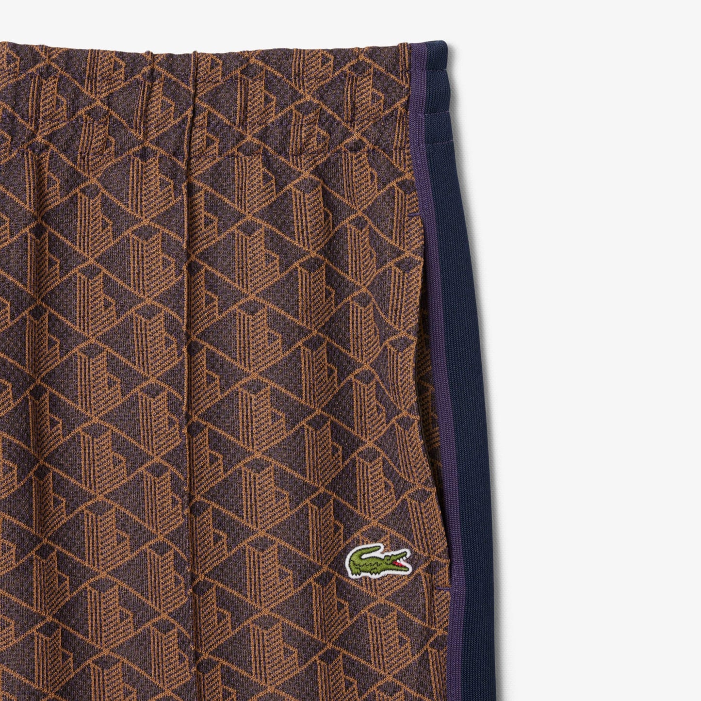 Lacoste Paris Monogram Erkek Mor Eşofman Altı