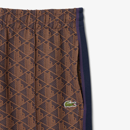 Lacoste Paris Monogram Erkek Mor Eşofman Altı