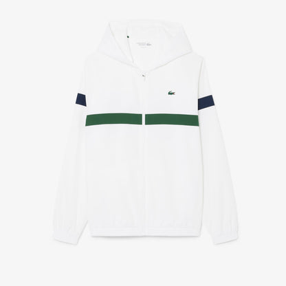 Lacoste Erkek Regular Fit Renk Bloklu Beyaz Eşofman Takımı