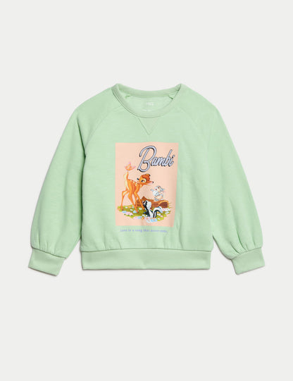 Pamuk Karışımlı Bambi™ Sweatshirt? (?12 Ay–8 Yaş)