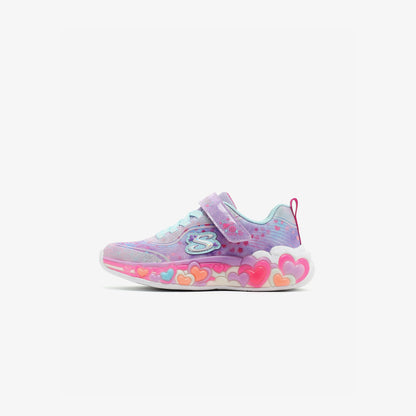 Skechers Eternal Heart Lights Çocuk Mor Spor Ayakkabı