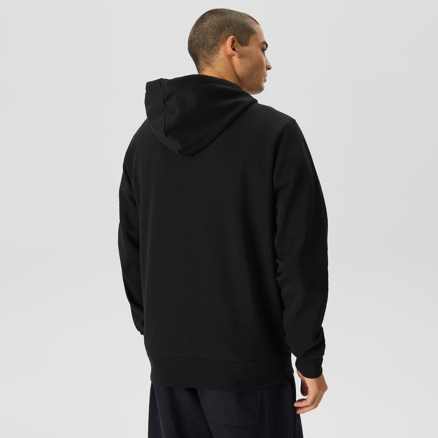 Lacoste Classic Fit Kapüşonlu Erkek Siyah Sweatshirt