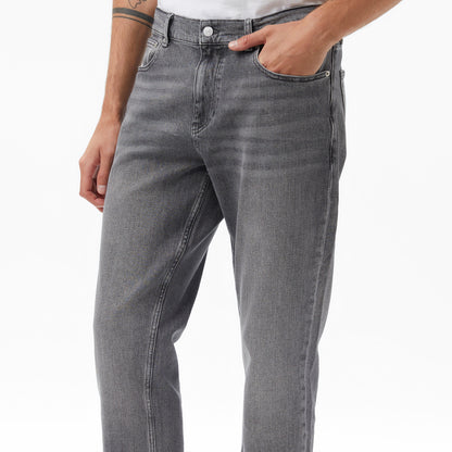 Tommy Hilfiger Ryan Slim Erkek Gri Jean Pantolon