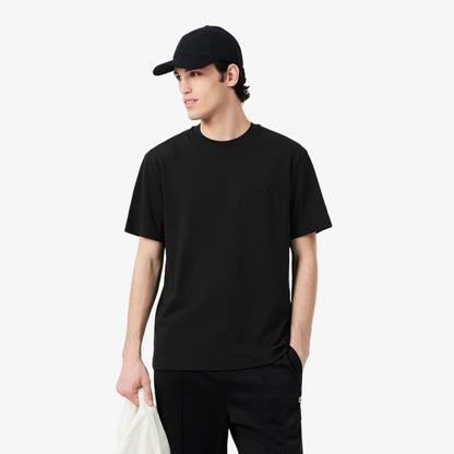 Lacoste Classic Fit Erkek Siyah T-shirt