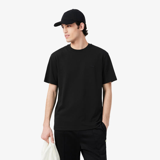 Lacoste Classic Fit Erkek Siyah T-shirt