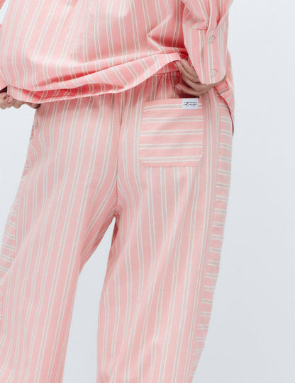 Çizgili Uzun Paçalı Pijama Altı