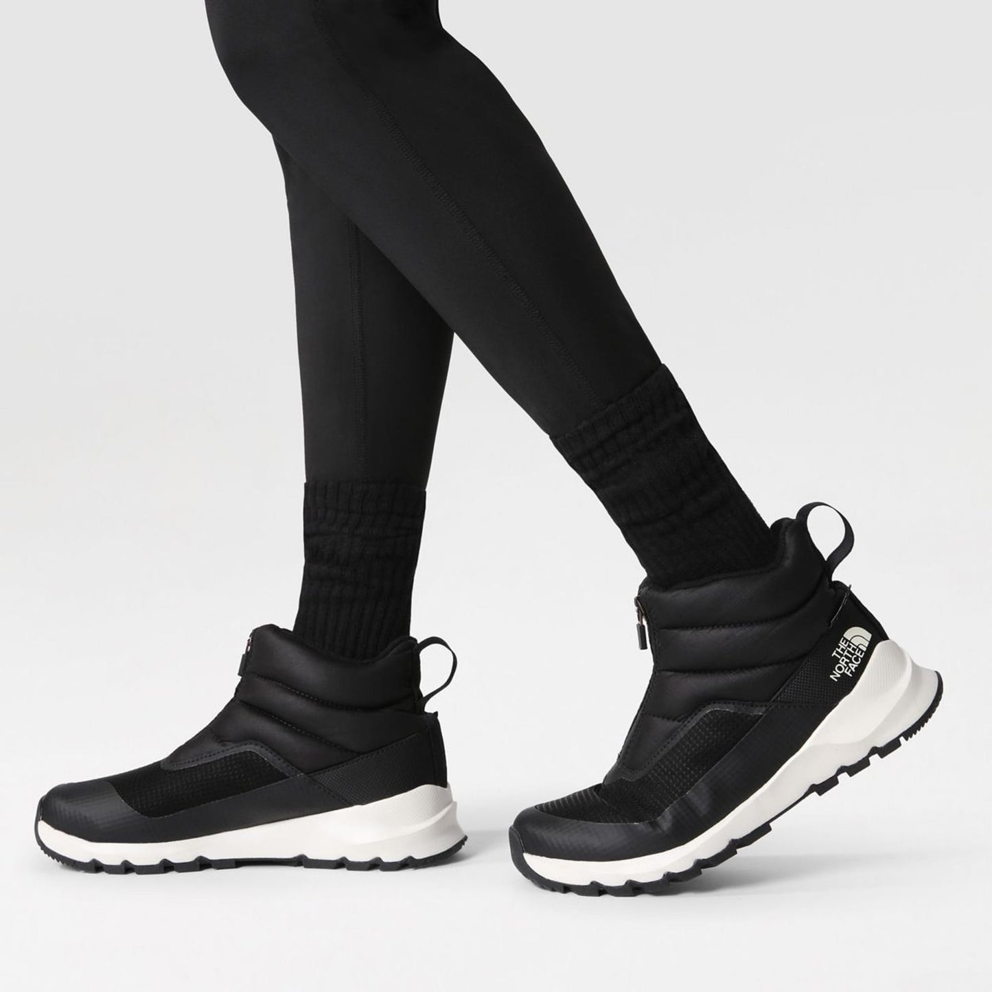 The North Face Thermoball Fermuarlı Siyah Kadın Bot