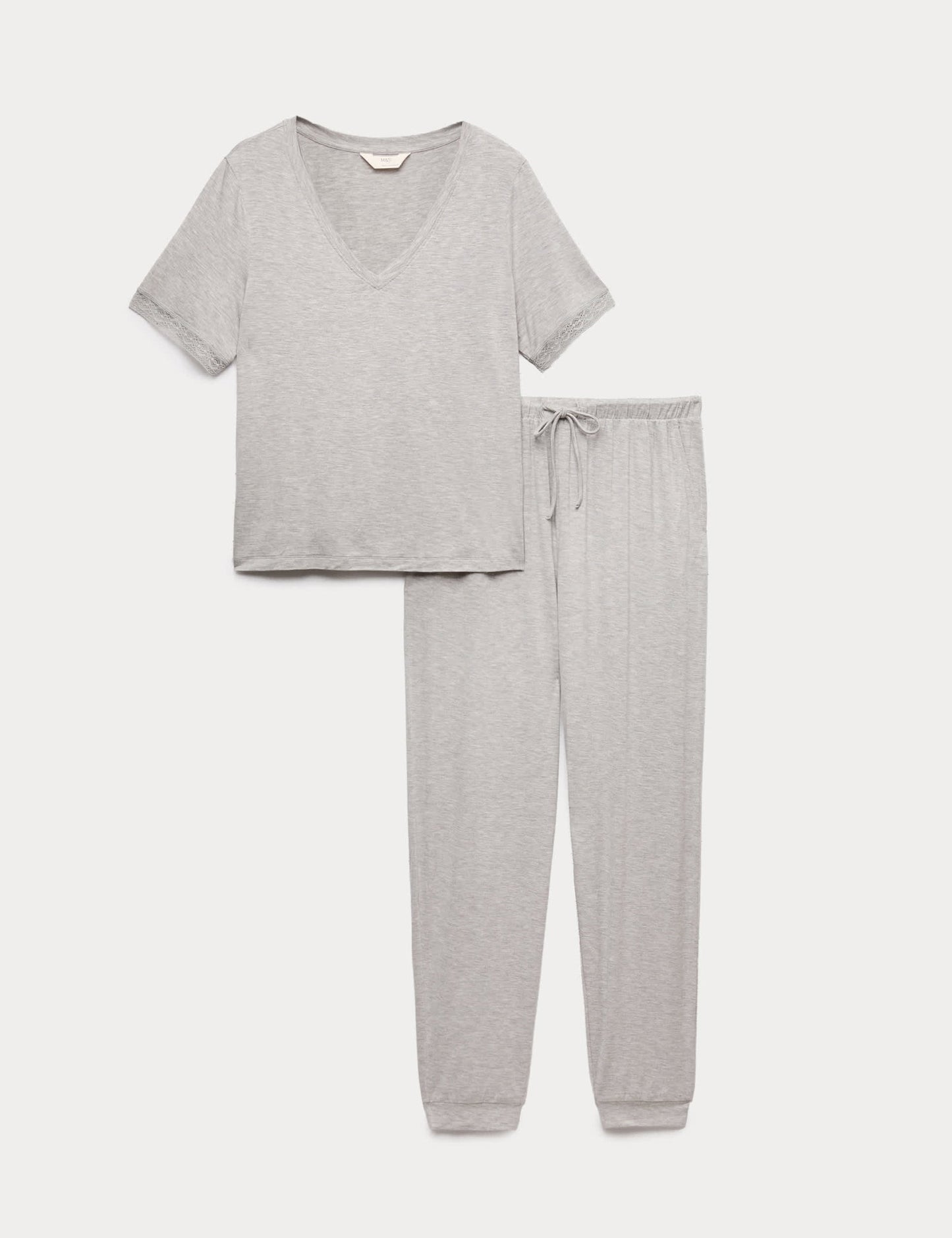 Dantel Detaylı Pijama Takımı