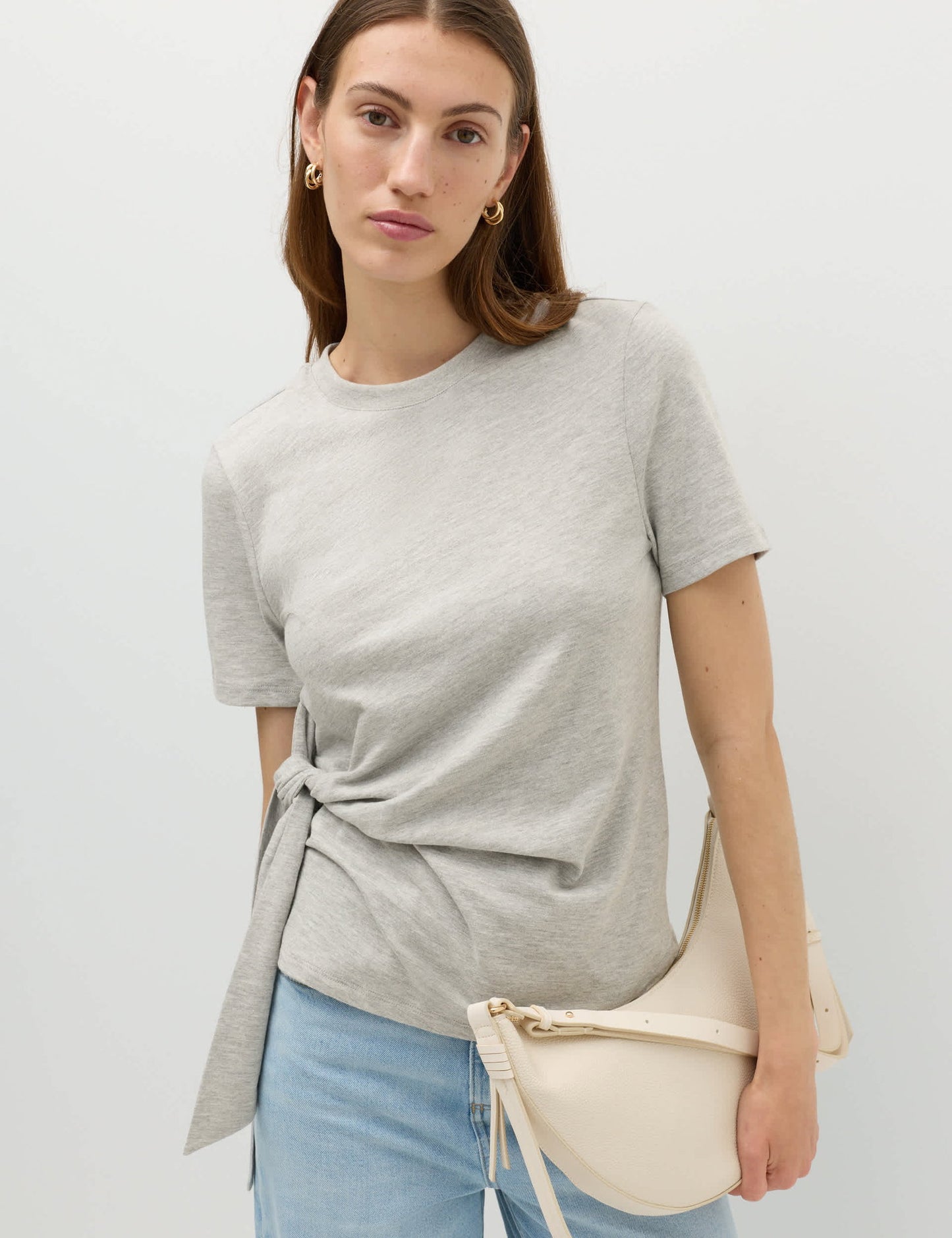 Bel Detaylı Regular Fit T-shirt