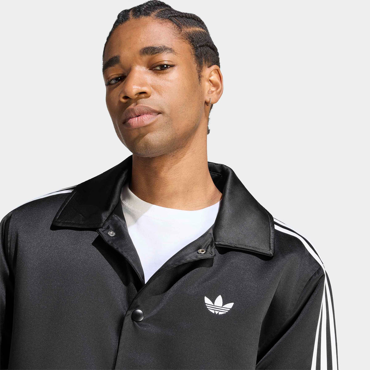 Adidas 3 Stripes Erkek Siyah Ceket