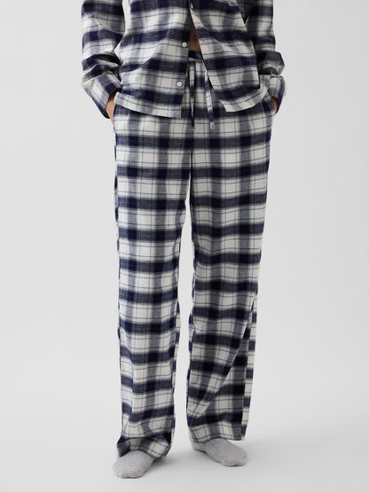 Lacivert Softest Flannel Pijama Altı