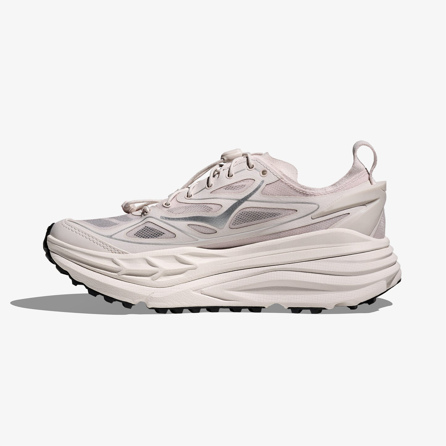 Hoka Stinson One7 Unisex Gri Spor Ayakkabı