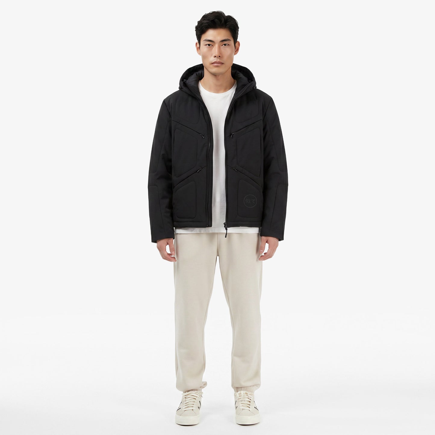 United4 Regular Fit Erkek Siyah Mont