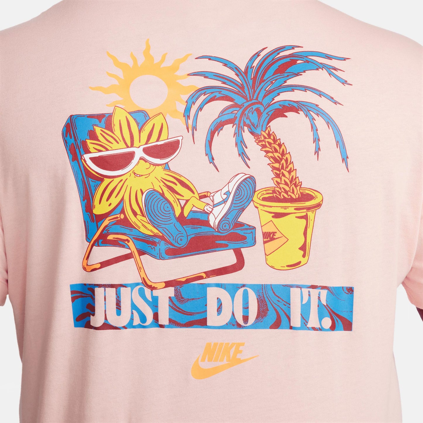 Nike Sportswear Erkek Pembe T-shirt