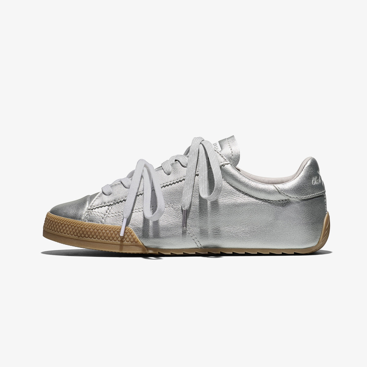 Converse Chuck Taylor Lo Unisex Metalik Gri Sneaker