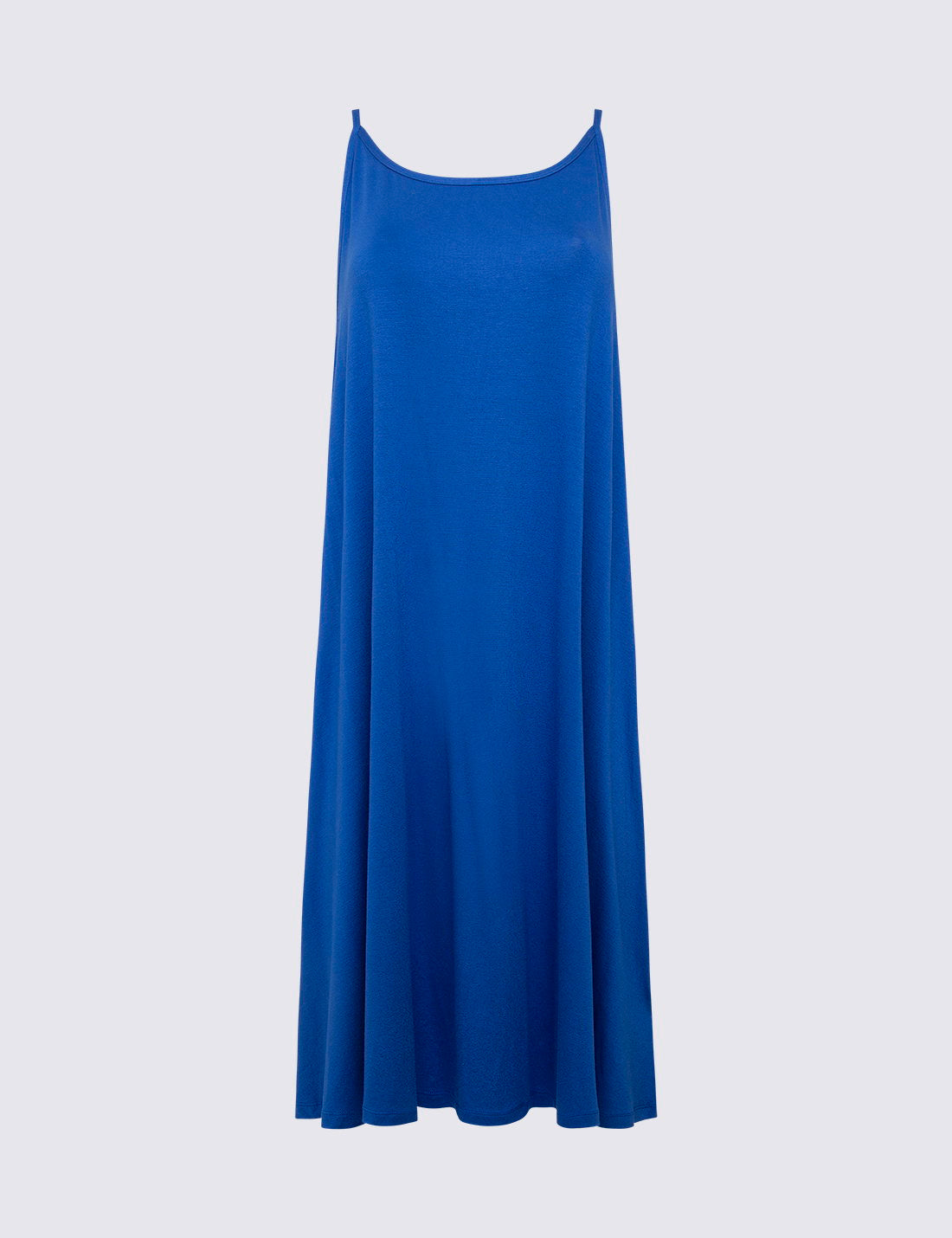 Jersey Baskılı Midaxi Plaj Elbisesi?