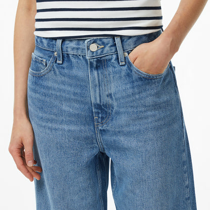 Tommy Hilfiger Denim Lana Loose Kadın Mavi Jean Pantolon