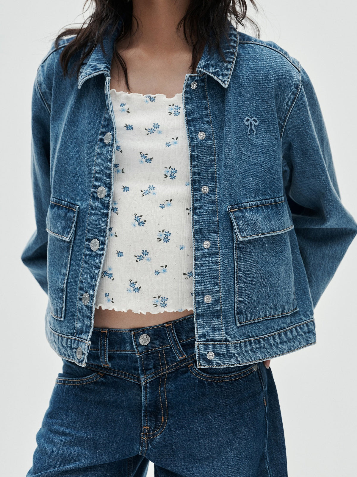 Mavi Denim Cepli Ceket
