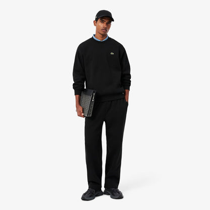 Lacoste Classic Fit Erkek Siyah Sweatshirt