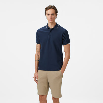 Nautica Erkek Lacivert Classic Fit Polo