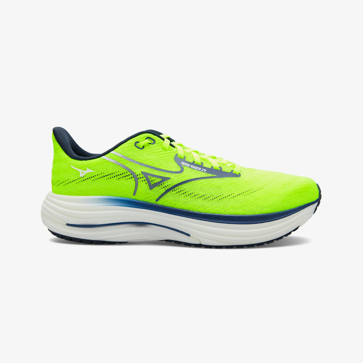 Mizuno Wave Rider 29 Unisex Sarı Koşu Ayakkabısı