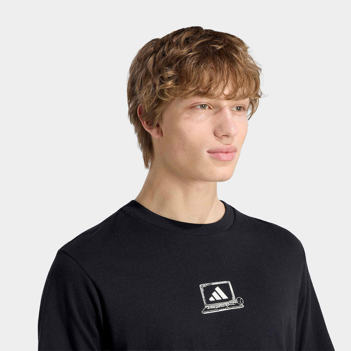 Adidas Erkek Siyah T-shirt