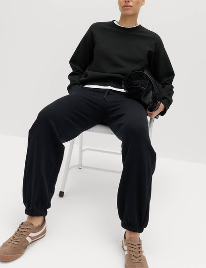 Bisiklet Yaka Sweatshirt