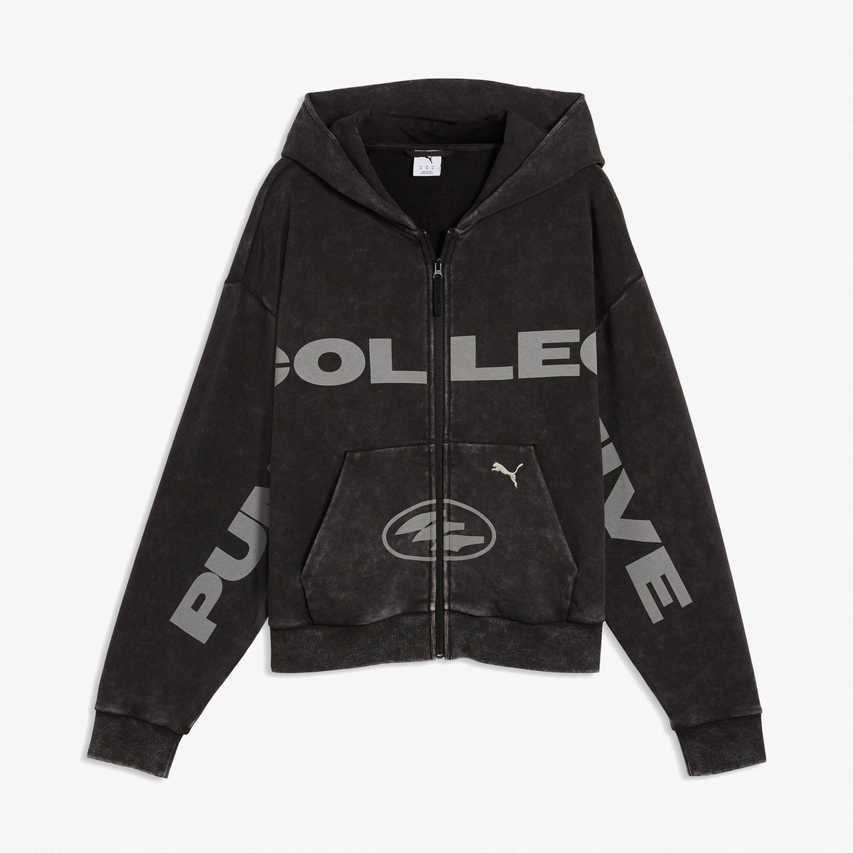 Puma Spc Boxy Full Zip Unisex Siyah Sweatshirt