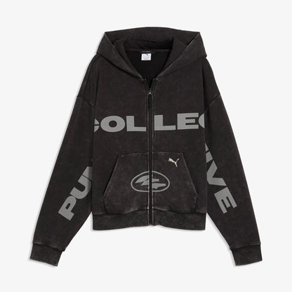 Puma Spc Boxy Full Zip Unisex Siyah Sweatshirt