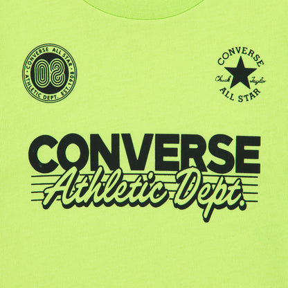 Converse Multi Hit Graphic Çocuk Yeşil T-shirt Şort Takım