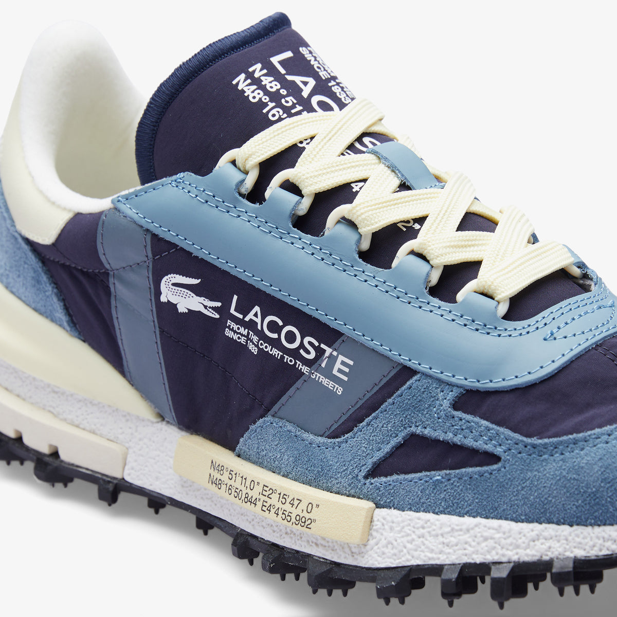 Lacoste Elite Active Erkek Mavi Sneaker
